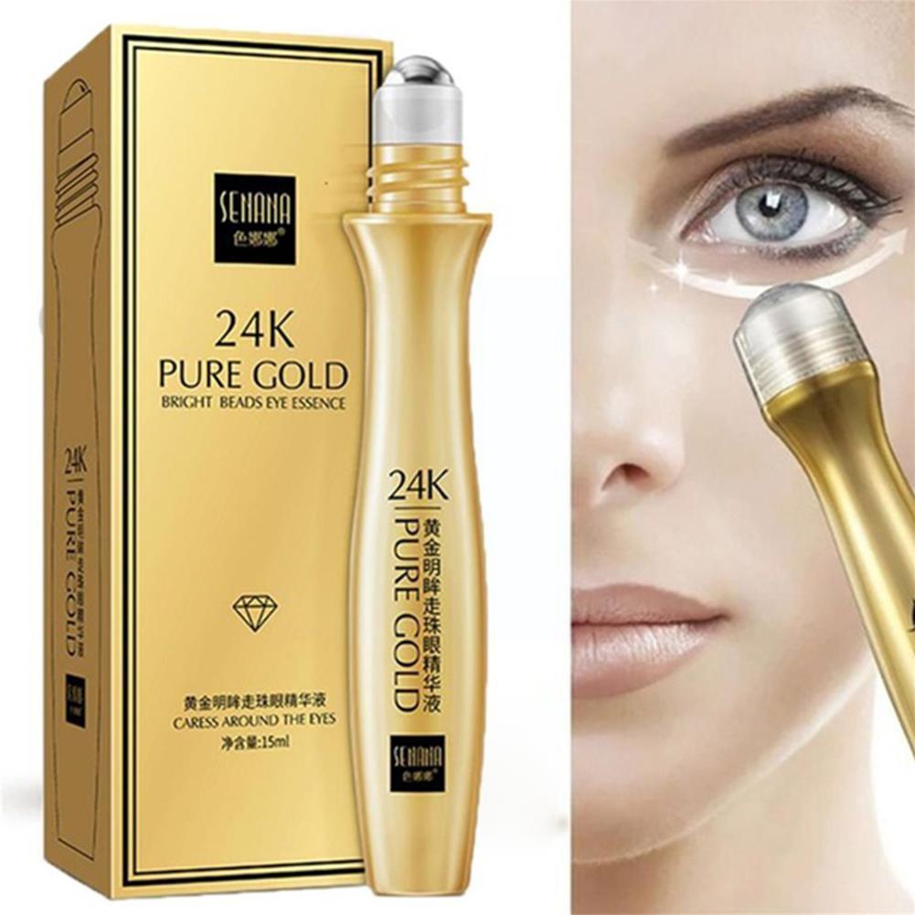 Charcoal Whitening Paste - 24K Gold Bright Roller Eye Cream