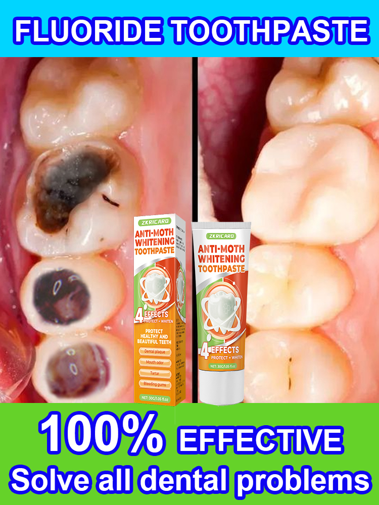 Teeth Whitening That Works - Repair tooth decay and whiten toothpaste