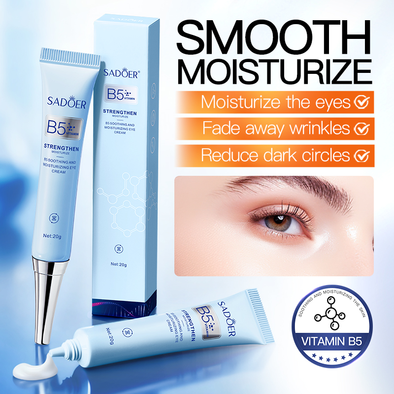 Charcoal Whitening Paste - SADOER Vitamin B5 Eye Cream Anti