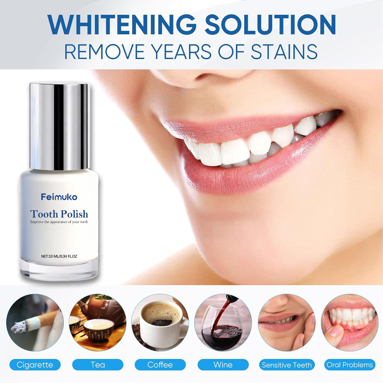 10ml Teeth Whitening Paint - R - Teeth Paint Whitening 리뷰 및 가격