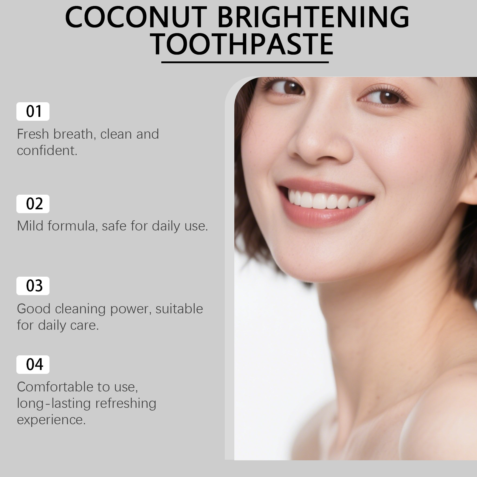 Oralhoe Coconut Toothpaste wit - Teeth Whitening That Works 리뷰 및 가격