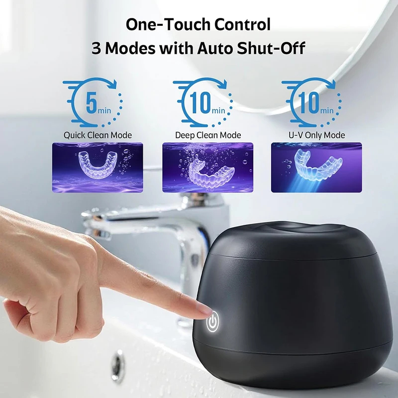 New Ultrasonic Retainer Cleane - Dental Guard Night 리뷰 및 가격
