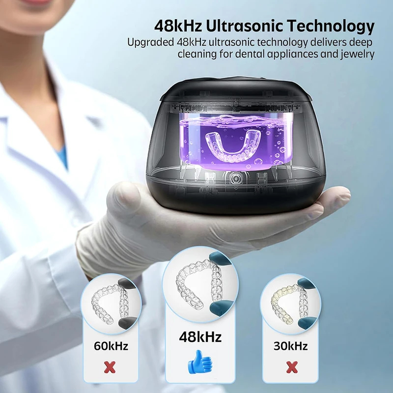 New Ultrasonic Retainer Cleane - Dental Guard Night 리뷰 및 가격