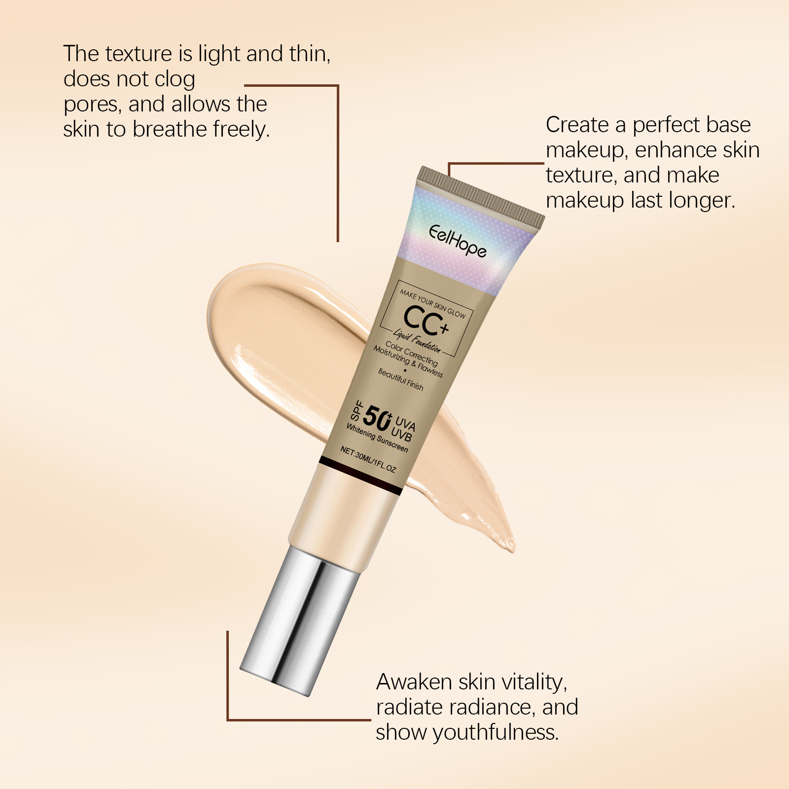 Flawless CC Cream Long Lasting - Charcoal Whitening Paste 리뷰 및 가격