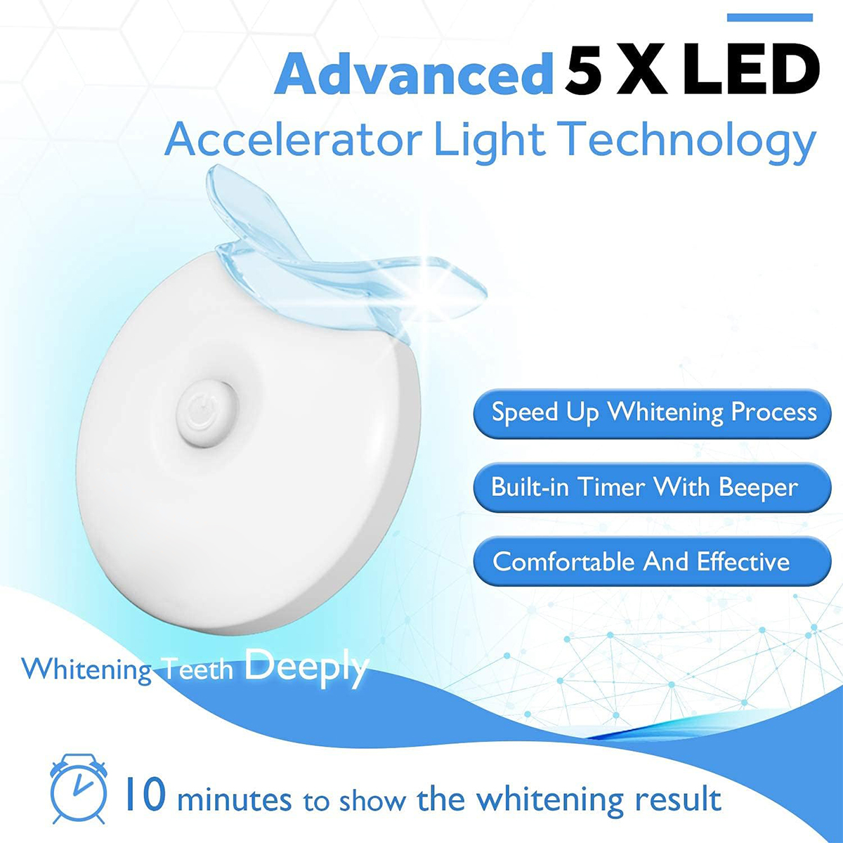 Teeth Whitening Kit - 5X LED L - Teeth Whitening Session 리뷰 및 가격