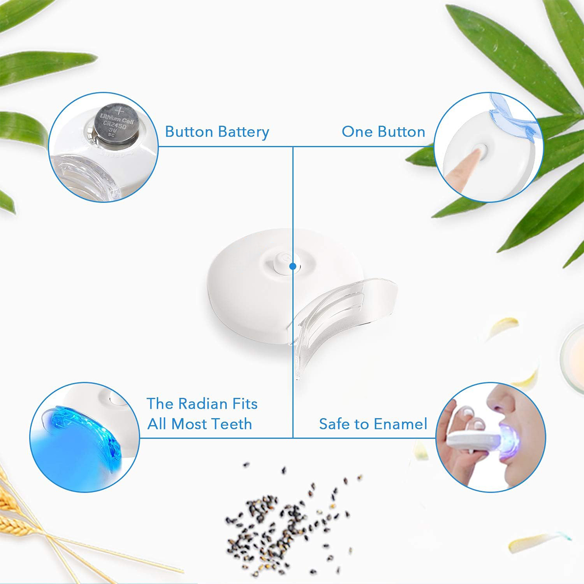 Teeth Whitening Kit - 5X LED L - Teeth Whitening Session 리뷰 및 가격
