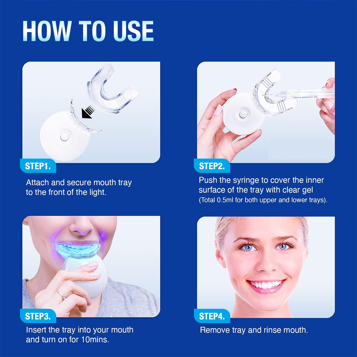 Teeth Whitening Kit - 5X LED L - Teeth Whitening Session 리뷰 및 가격