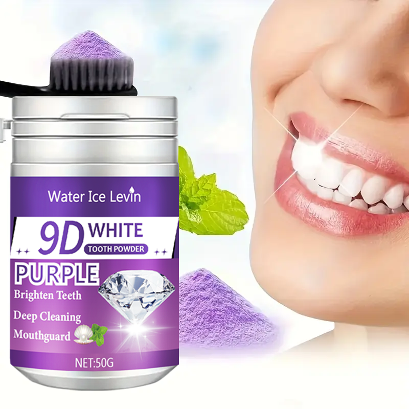 9D White Purple Toothpowder. B - Teeth Paint Whitening 리뷰 및 가격