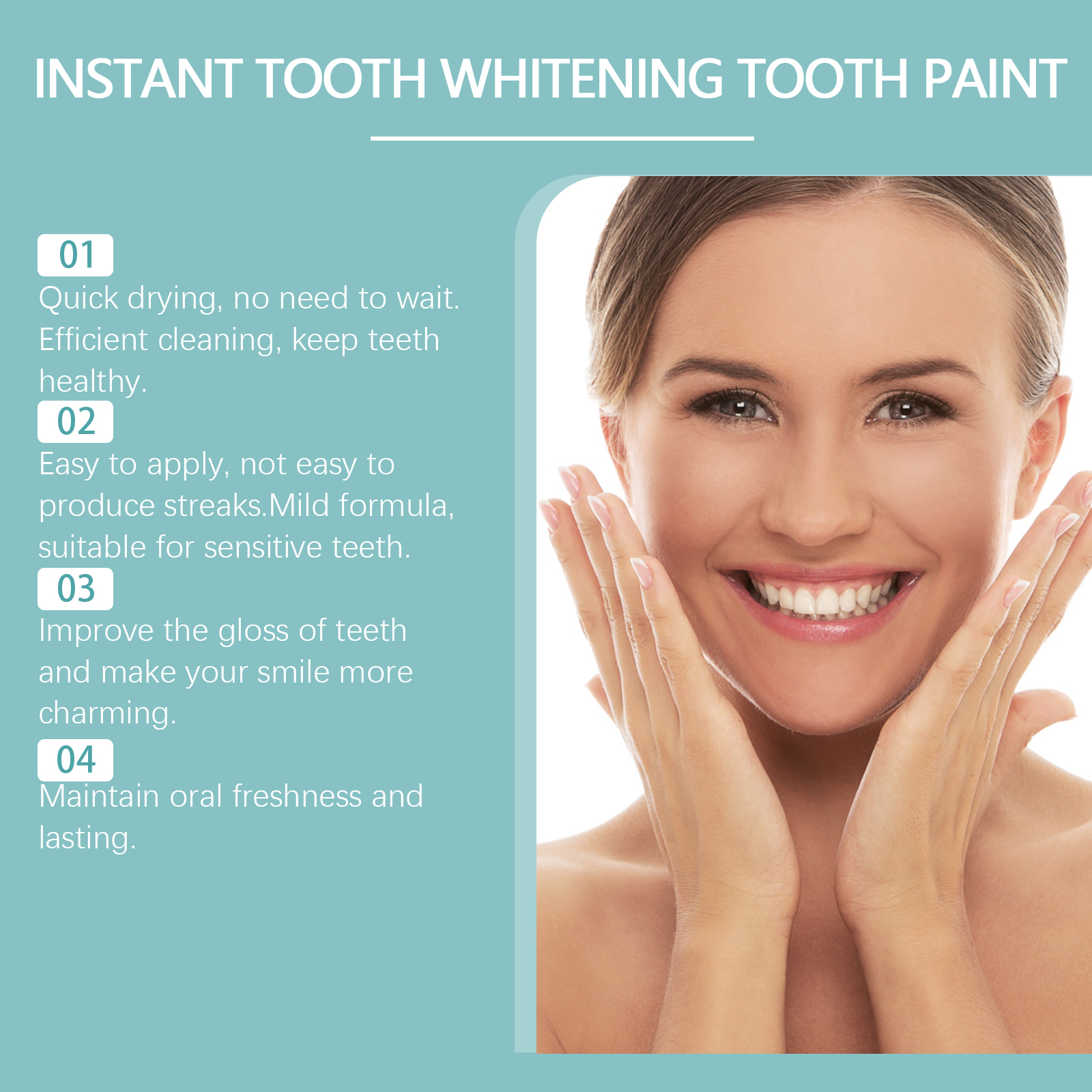Instant Teeth Whitening Paint  - Teeth Paint Whitening 리뷰 및 가격