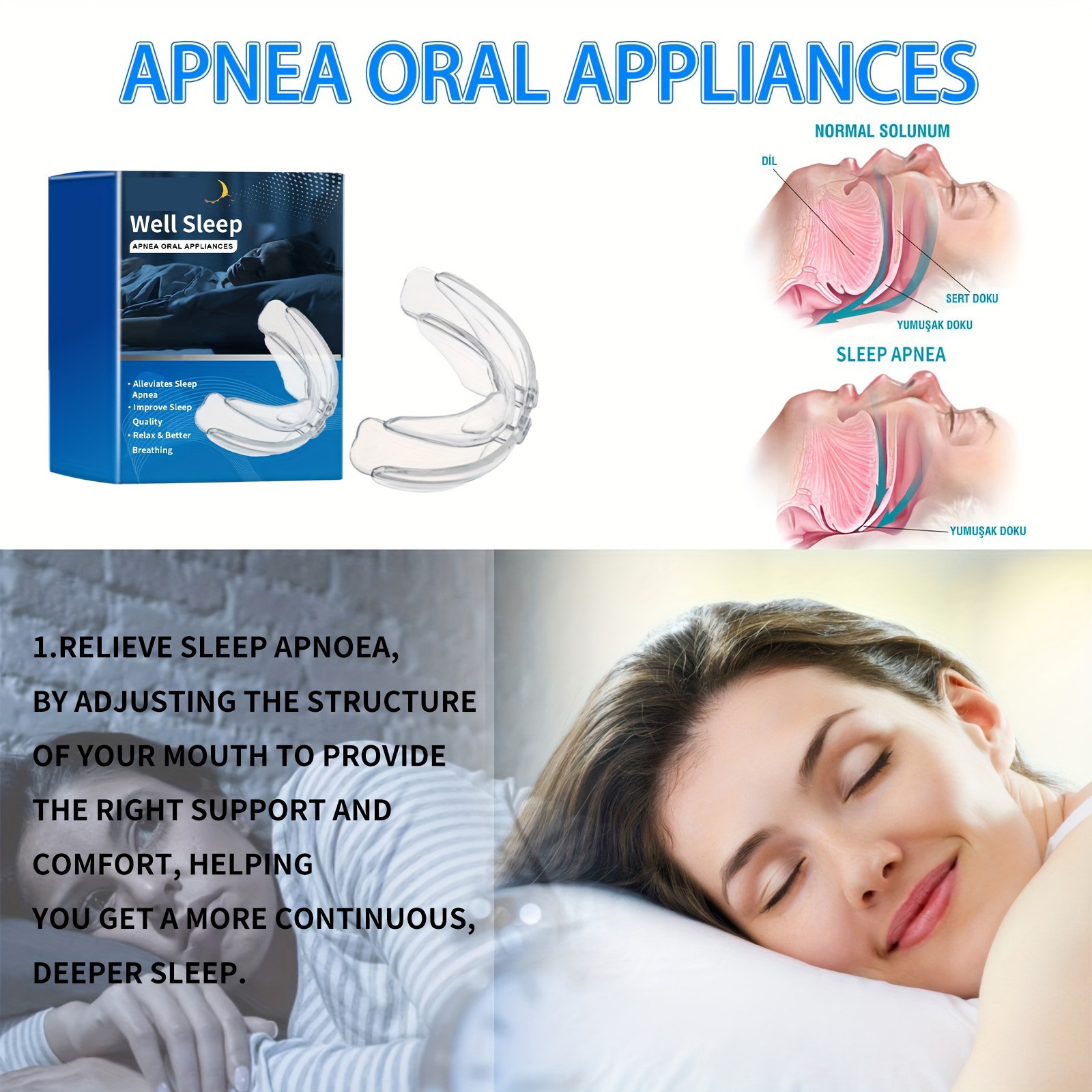 Anti Snoring Bruxism Mouth Gua - Dental Guard Night 리뷰 및 가격