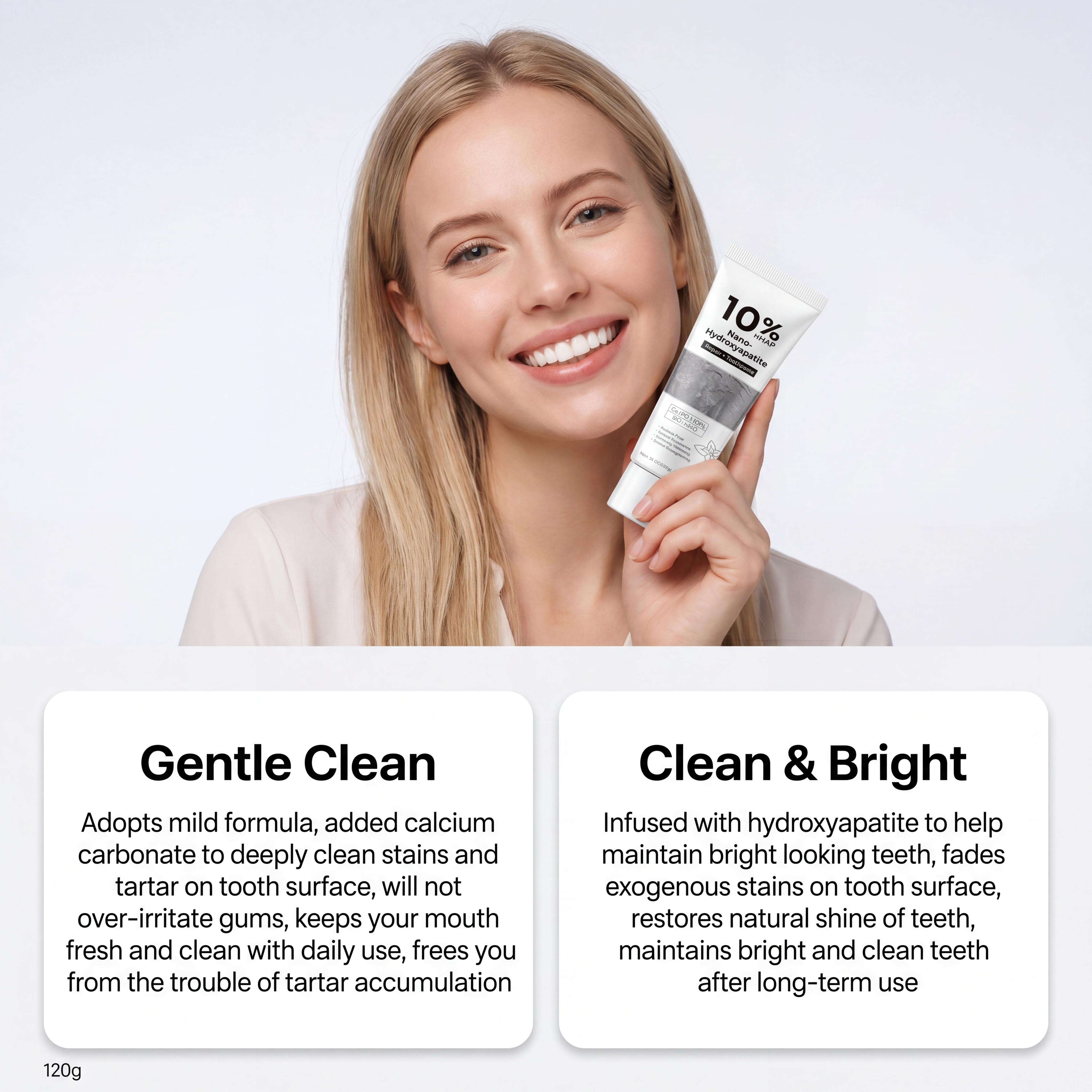 Nano-Hydroxyapatite Toothpaste - Teeth Whitening That Works 리뷰 및 가격