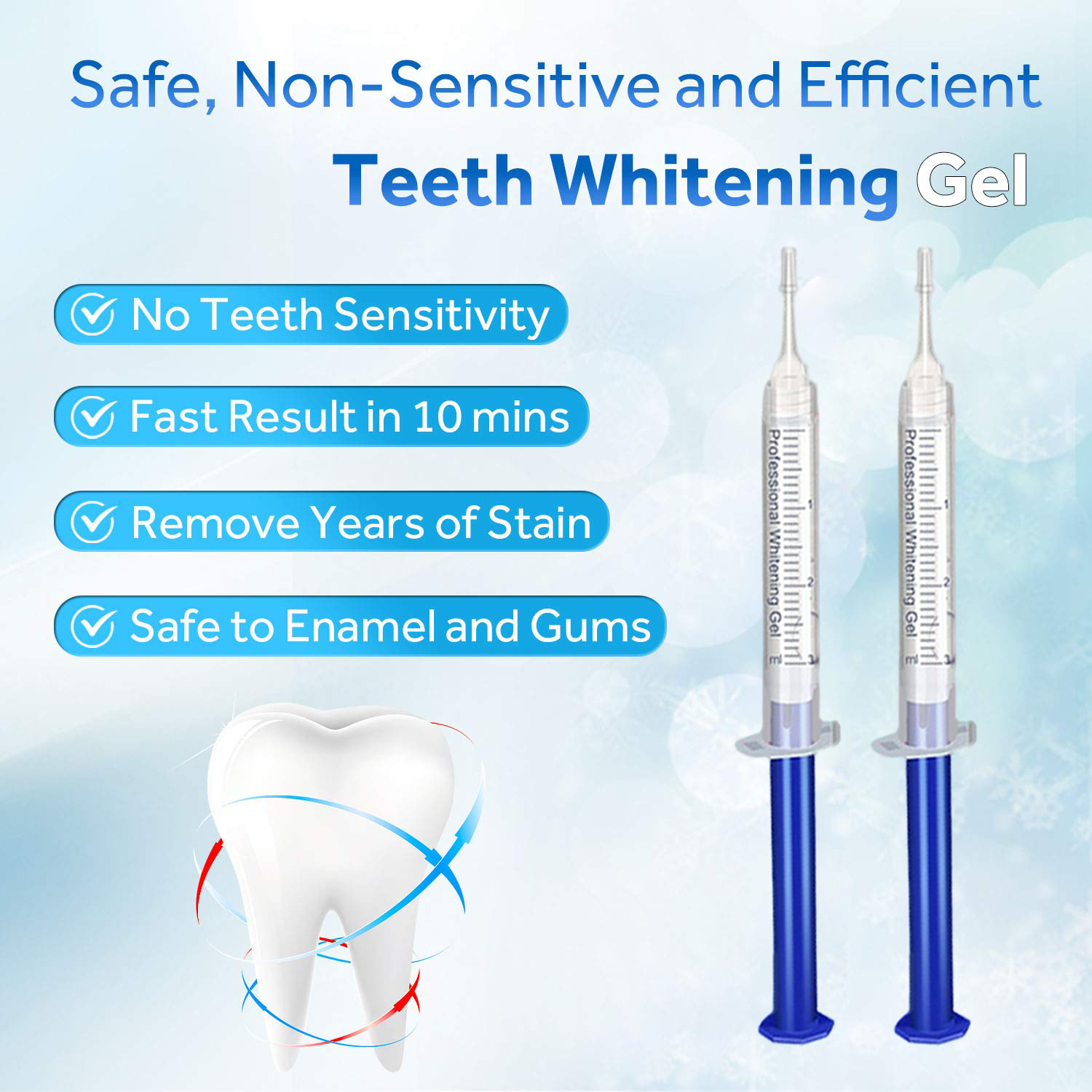 Teeth Whitening Gel Refill Syr - Teeth Whitening Session 리뷰 및 가격