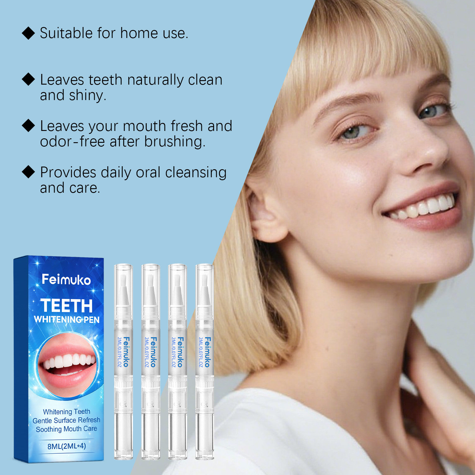 Feimuko 8ml Teeth Gel Pen Gent - Teeth Whitening Price 리뷰 및 가격
