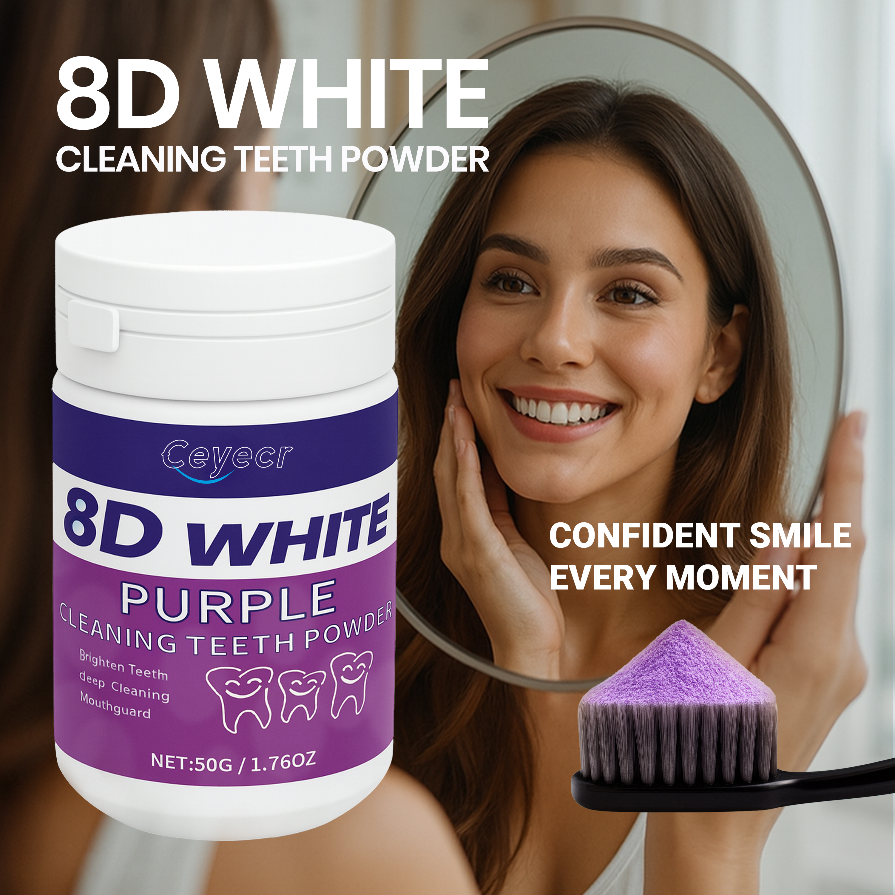 8D white Teeth Whitening Powde - Teeth Whitening Session 리뷰 및 가격