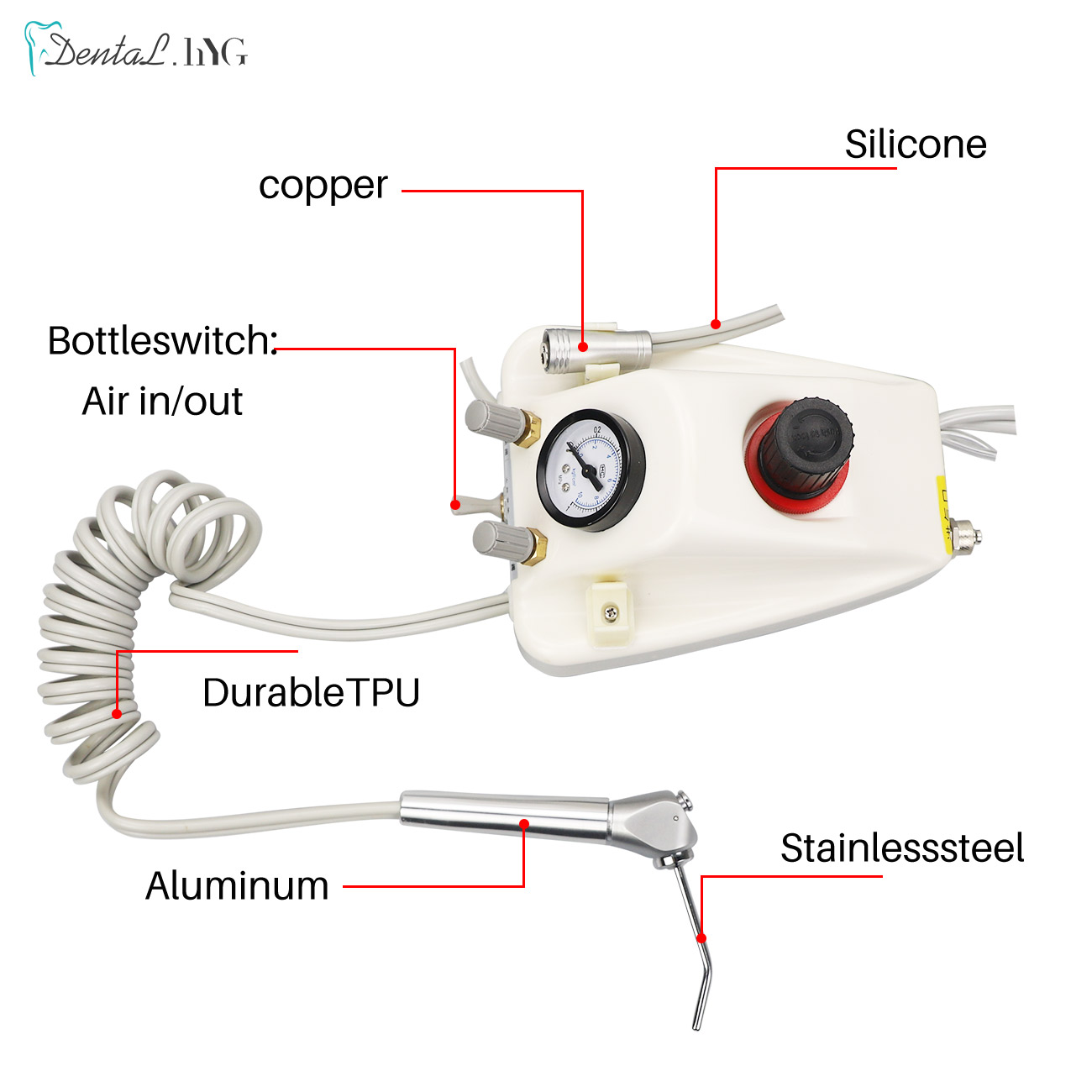 Portable Dental Air Turbine Un - Teeth Whitening That Works 리뷰 및 가격