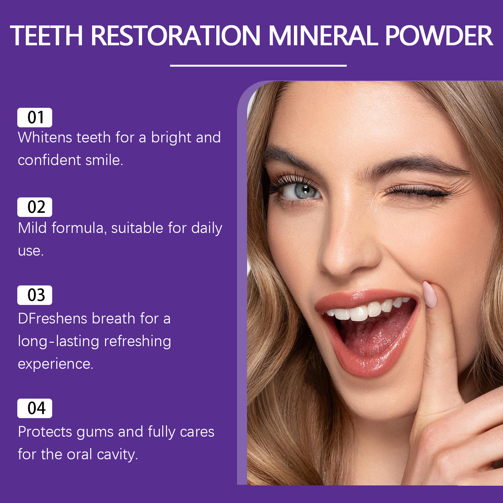 Teeth Restoration Mineral Powd - Teeth Whitening Session 리뷰 및 가격