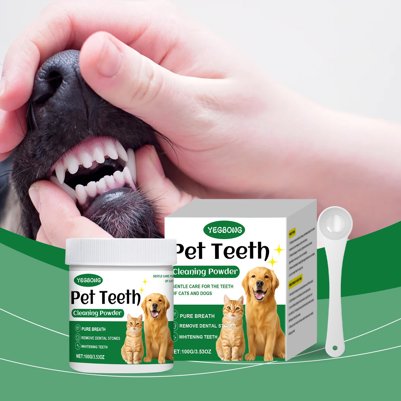 Pet Teeth Cleaning Powder Redu - Teeth Whitening Session 리뷰 및 가격