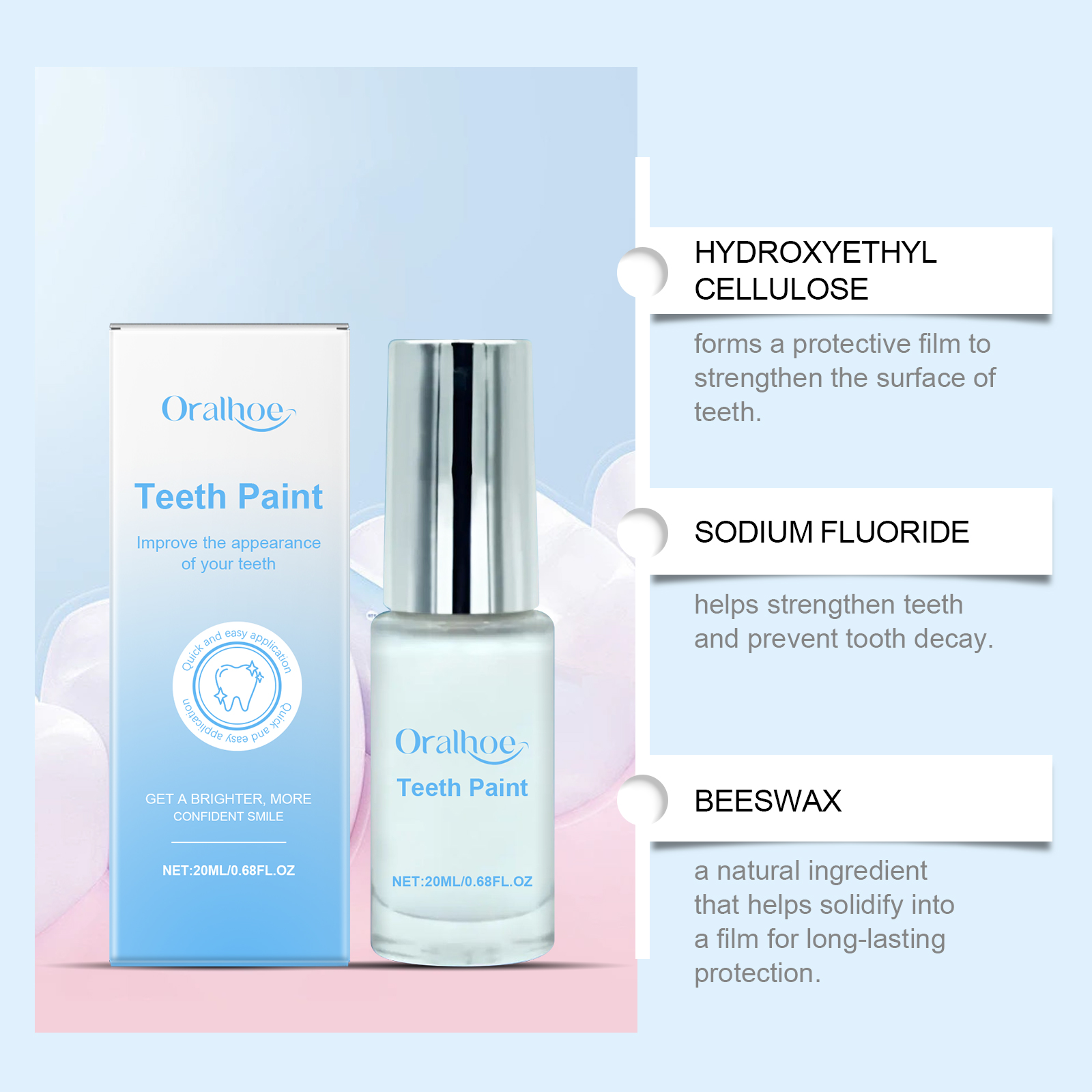 20ml Teeth Whitening Paint - I - Teeth Paint Whitening 리뷰 및 가격