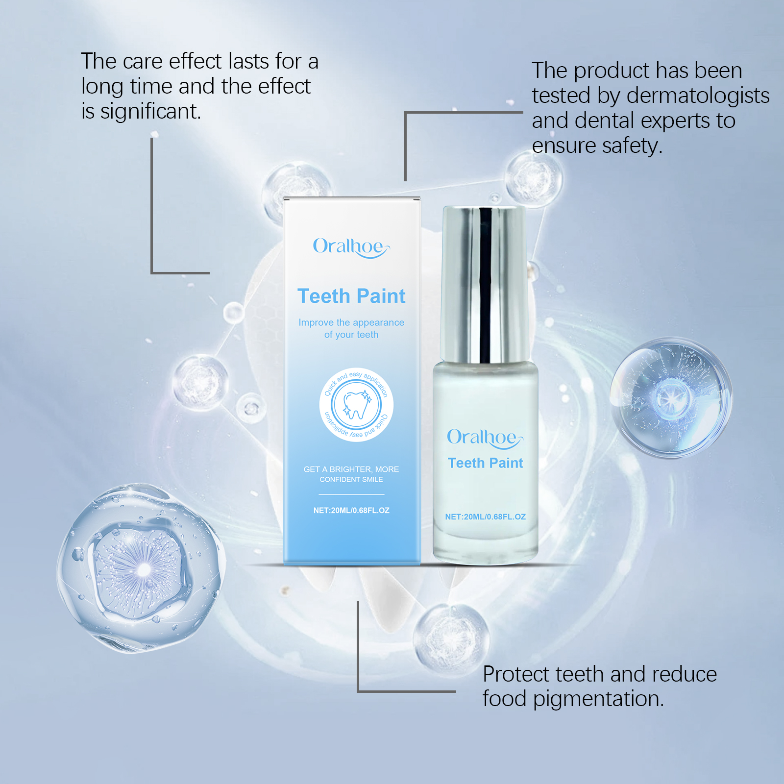 20ml Teeth Whitening Paint - I - Teeth Paint Whitening 리뷰 및 가격
