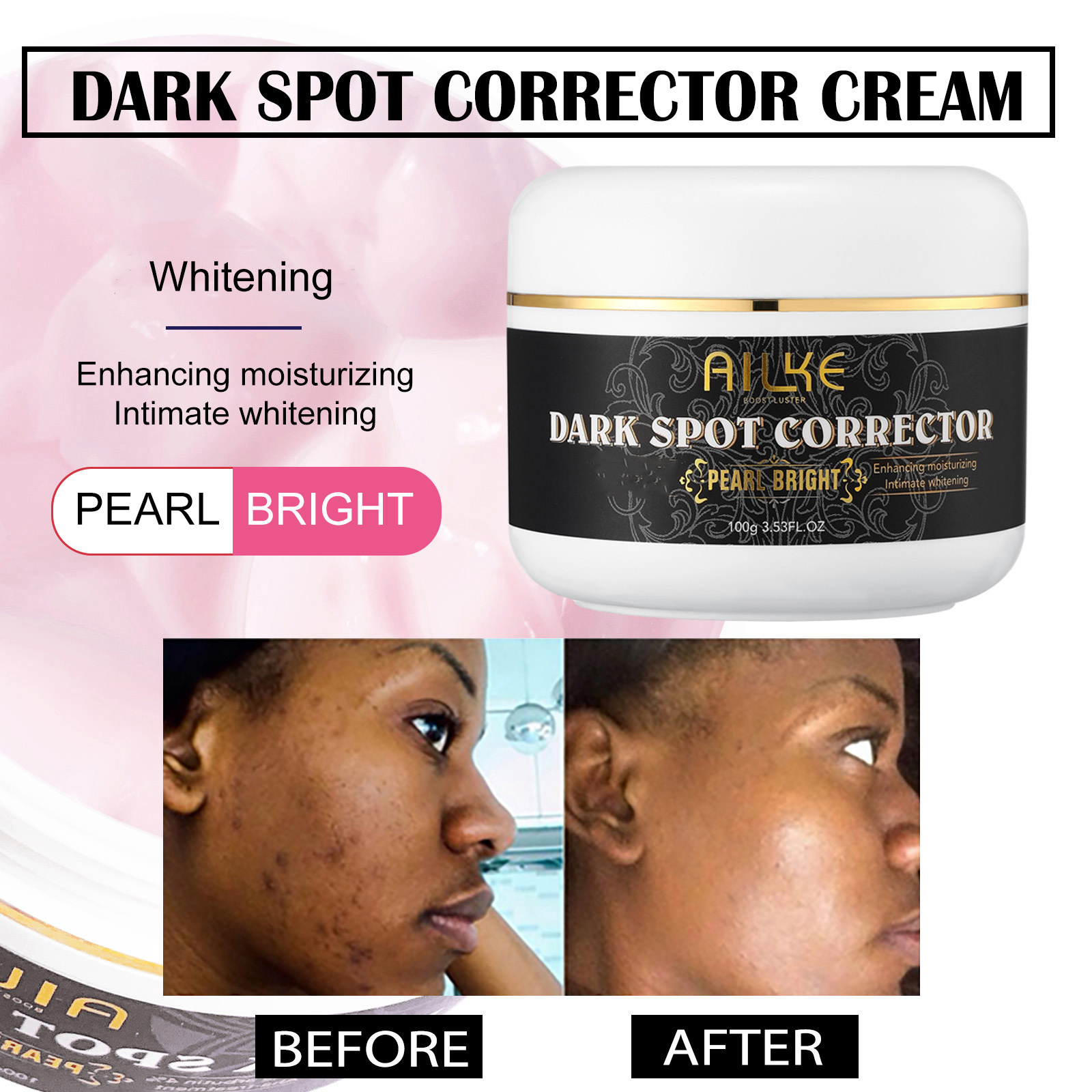 AILKE Dark Spots Corrector Pea - Charcoal Whitening Paste 리뷰 및 가격