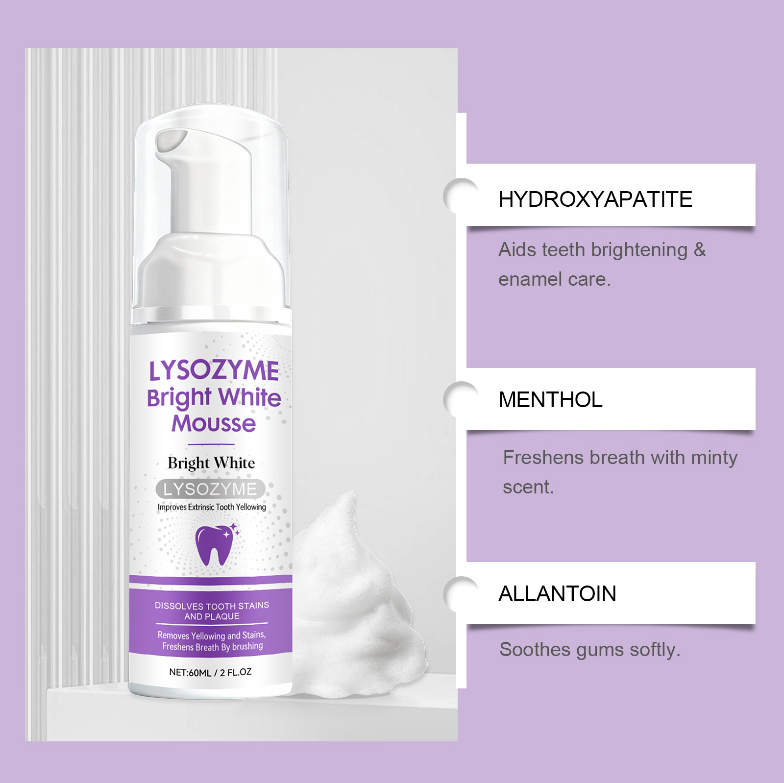 Hydroxyapatite White Teeth Mou - Teeth Whitening That Works 리뷰 및 가격