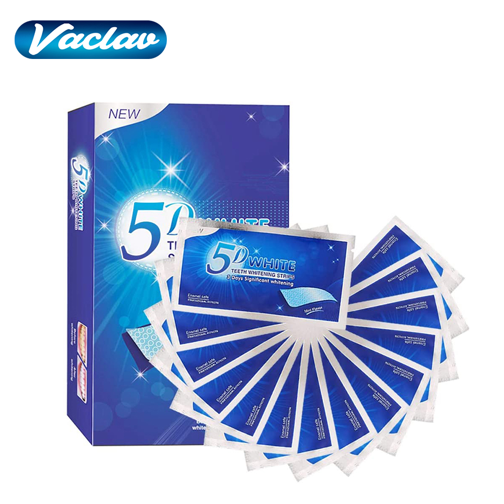 5D White Teeth Whitening Strip - Teeth Paint Whitening 리뷰 및 가격