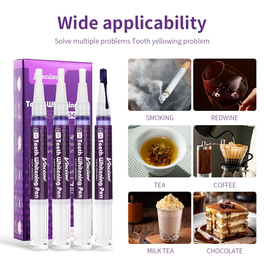Vaclav V34 Purple teeth whiten - Teeth Whitening Session 리뷰 및 가격